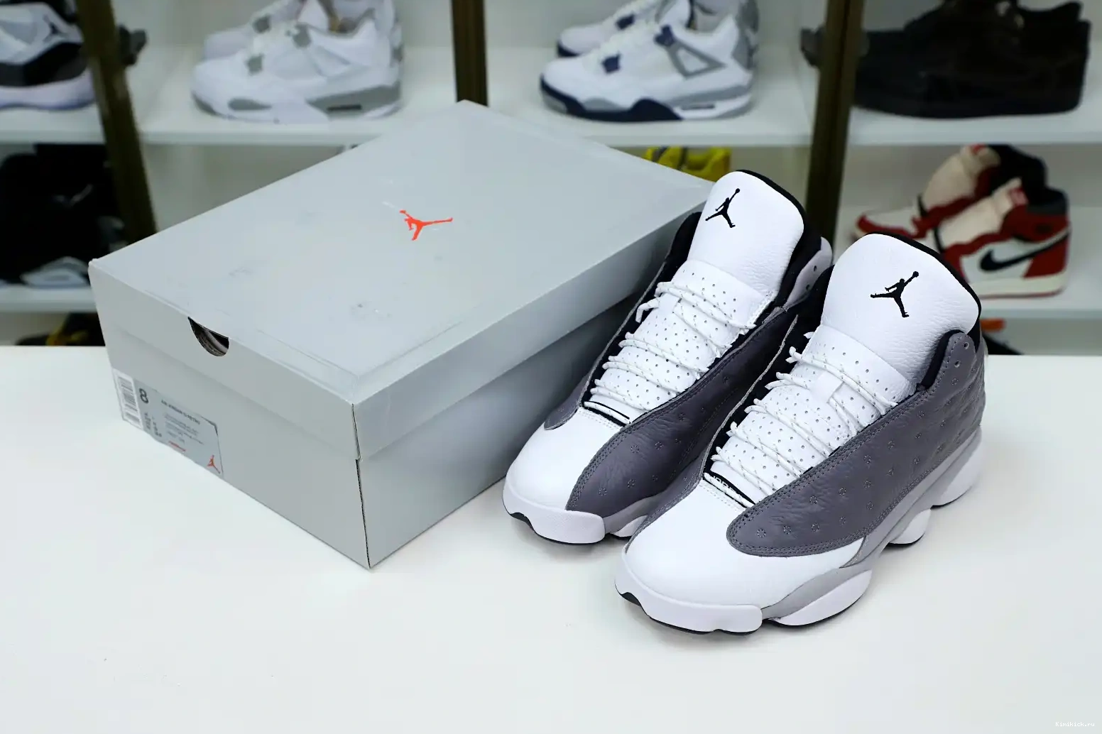 GREY' Kimikick -414571-016 JORDAN AIR RETRO 13 'ATMOSPHERE 0529